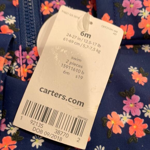 Infant swim shirt UPF 50 6M New With Tag - Picture 6 of 10